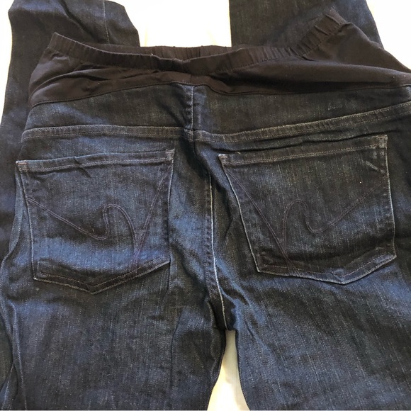 Citizens of Humanity skinny maternity jeans size 30 - Picture 2 of 5